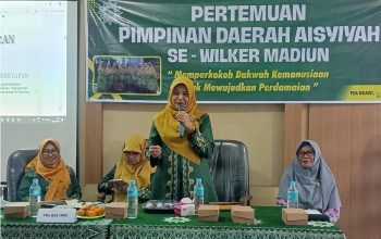 Rakor (Rapat koordinasi) Pimpinan Daerah Aisyiyah (PDA)se Wilker Madiun digelar di Aula Gedung Dakwah Muhammadiyah Ngawi, Ahad (3/5/2026).