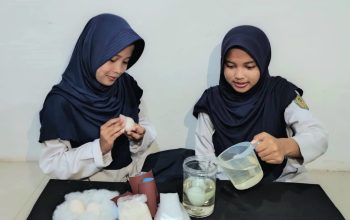 Ujian Praktik Bahasa Inggris Membuat Salted Egg Project